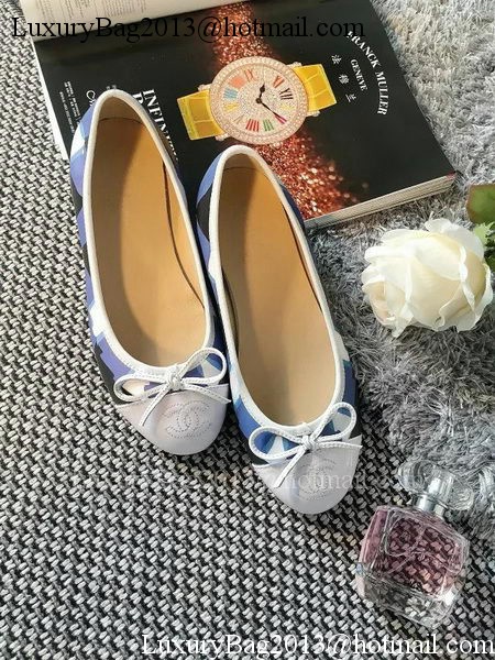 Chanel Ballerina Flat CH1736 White