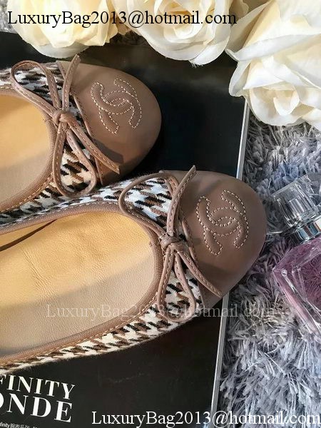 Chanel Ballerina Flat CH1740 Apricot