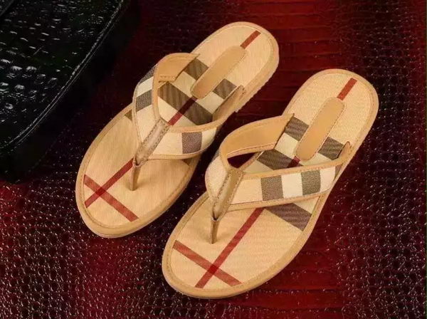 BurBerry Slippers BUR152 Apricot