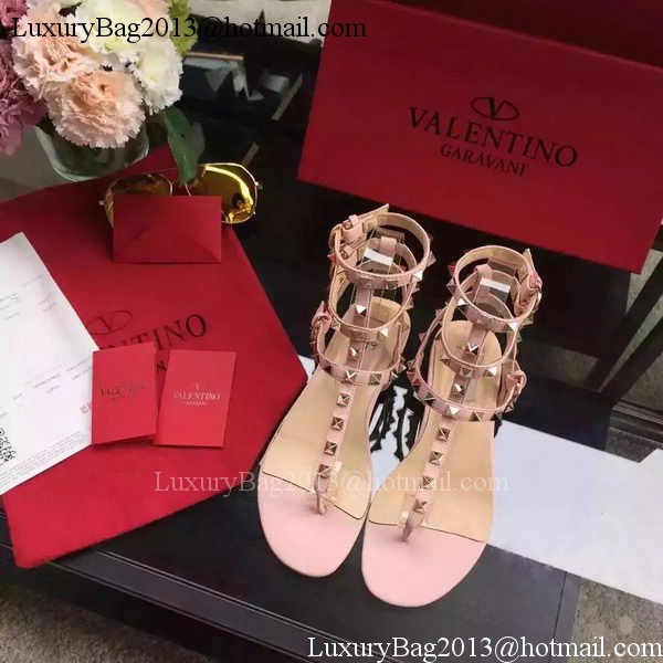 Valentino Leather Sandal VT843 Pink