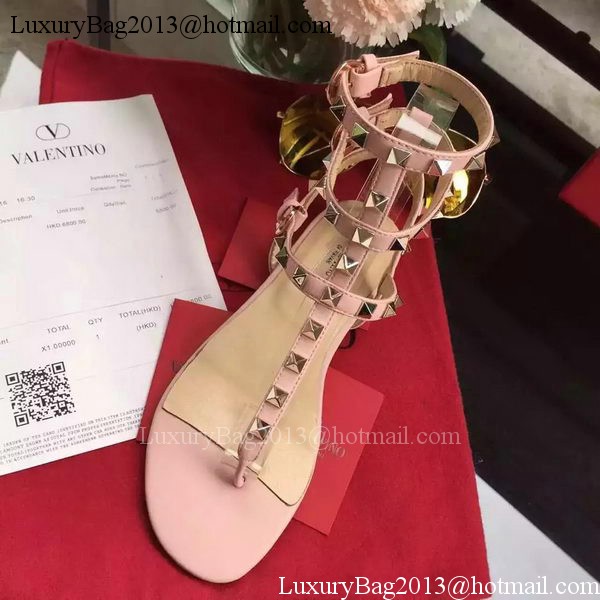 Valentino Leather Sandal VT843 Pink