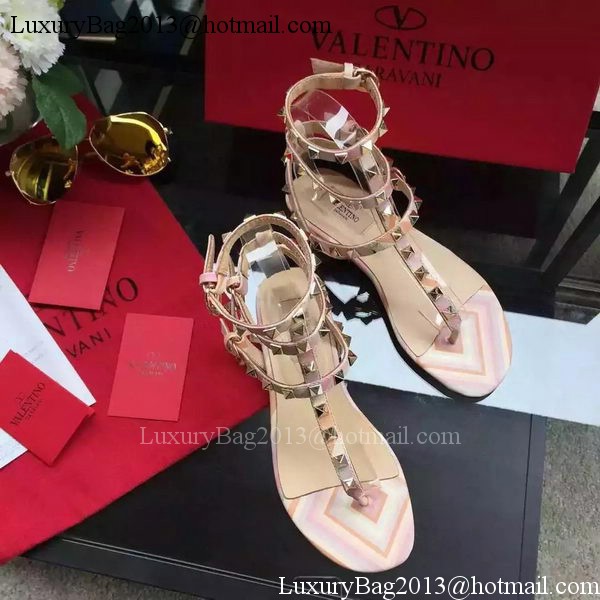 Valentino Leather Sandal VT849 Pink