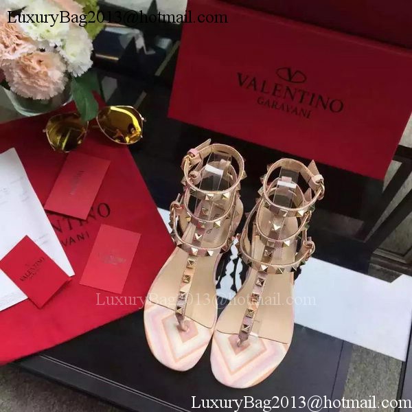 Valentino Leather Sandal VT849 Pink