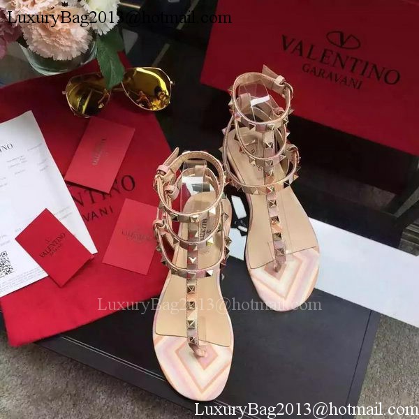 Valentino Leather Sandal VT849 Pink