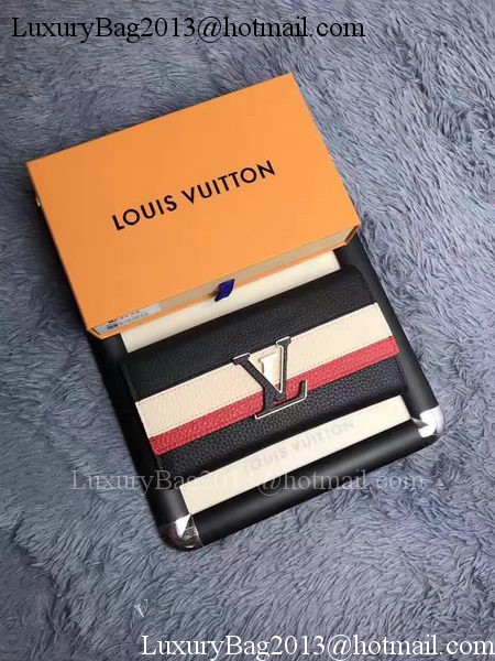 Louis Vuitton Taurillon Leather CAPUCINE WALLET M62133