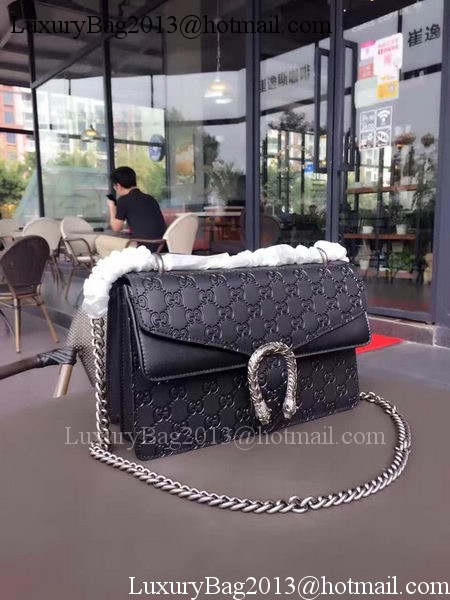 Gucci mini Dionysus Shoulder Bag 400249C Black