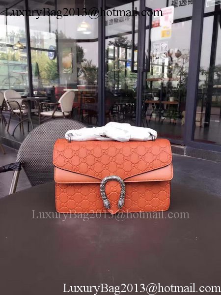 Gucci mini Dionysus Shoulder Bag 400249C Orange