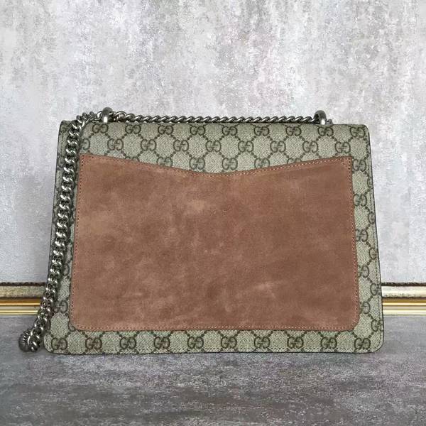 Gucci Dionysus GG Supreme Canvas Shoulder Bag 4003348 Brown