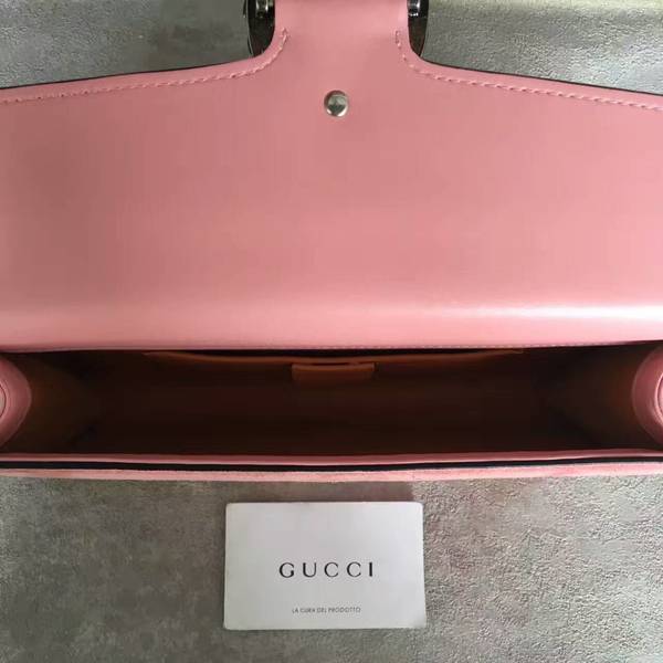 Gucci Dionysus Suede Leather Clutches 415160 Pink