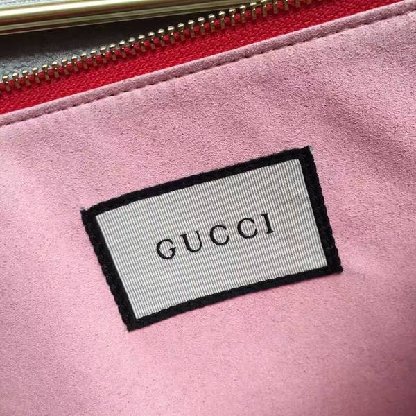 Gucci Diamond Clutches 445597 Red