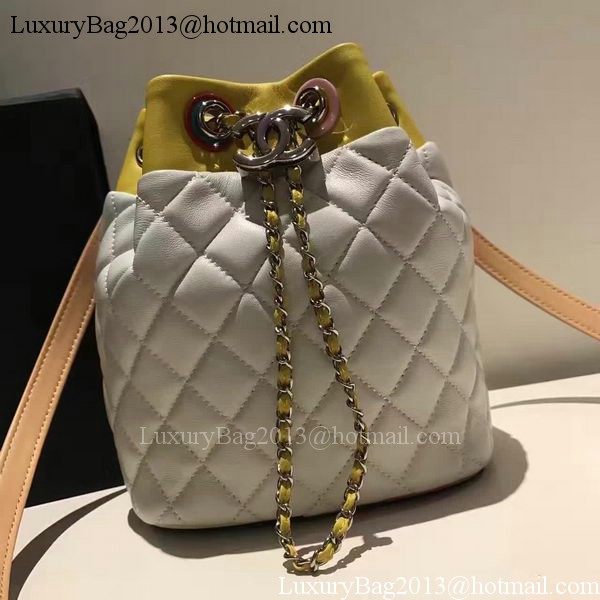 Chanel Hobo Bag Original Sheepskin Leather A95182 White