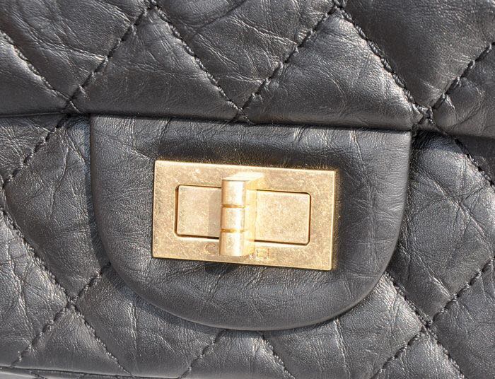 Chanel Sheepskin Leather Flap Bag 17222 Black