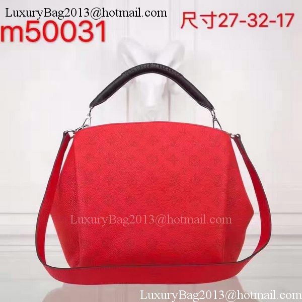 Louis Vuitton Calfskin Leather Babylone PM M50031 Red