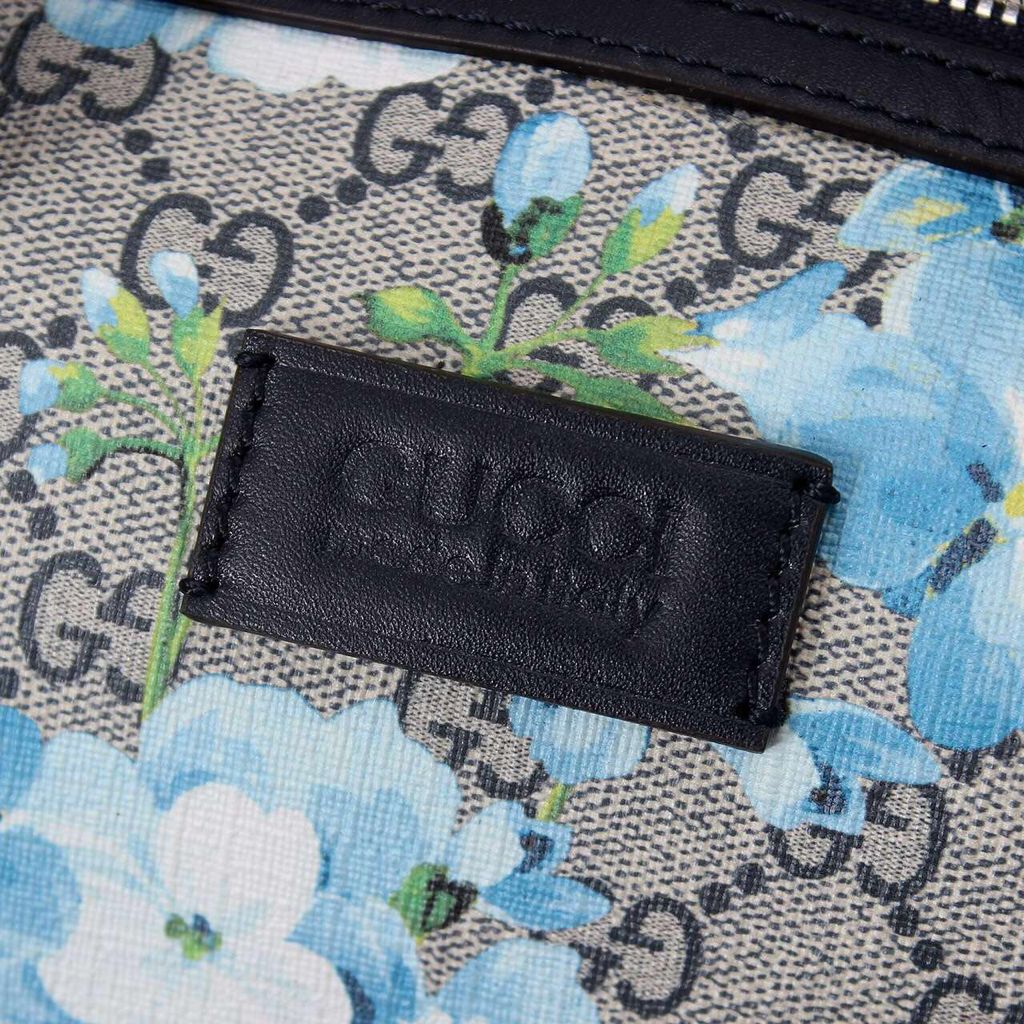 Gucci GG Canvas Leather Shoulder Bag 17228 Black