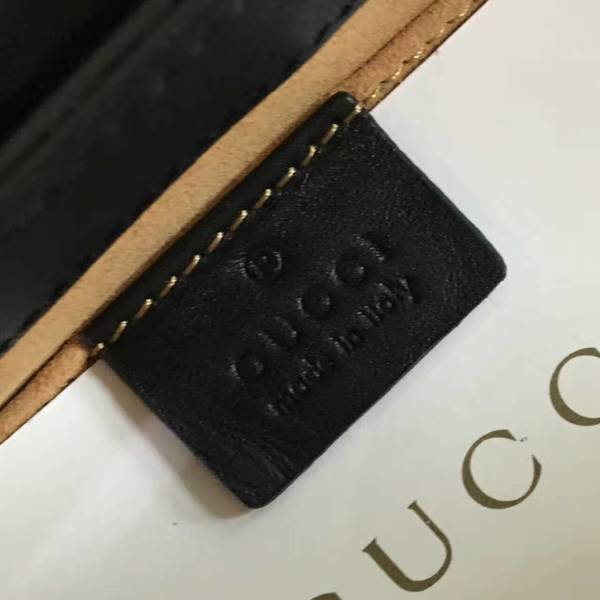 Gucci GG Canvas Shoulder Bag 453189 Black&Brown