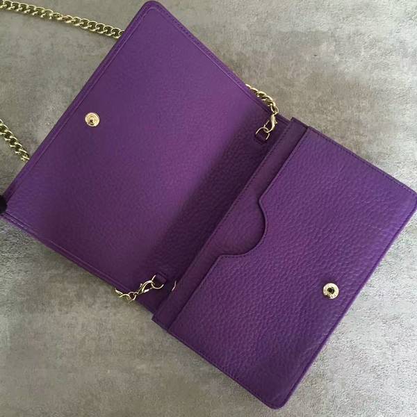 Gucci Padlock Series Shoulder Bag 400313A Purple