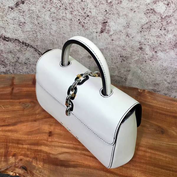 Louis Vuitton EPI Leather Shoulder Bag 40557 White