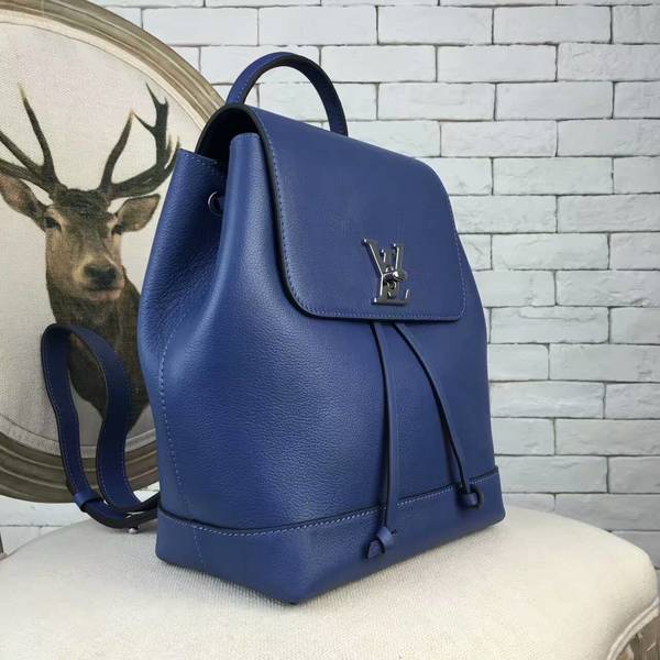 Louis Vuitton LOCKME BACKPACK 41817 Blue