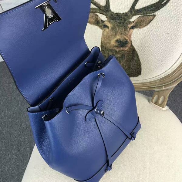 Louis Vuitton LOCKME BACKPACK 41817 Blue