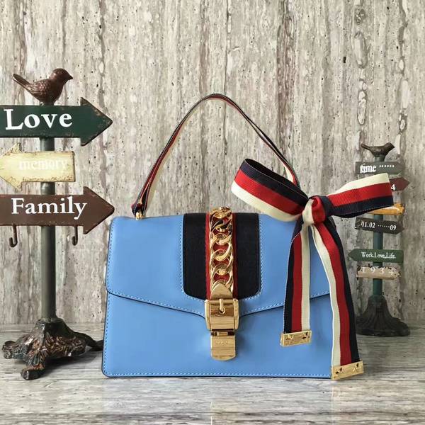 Gucci GG Marmont Shoulder Bag 421882 Blue