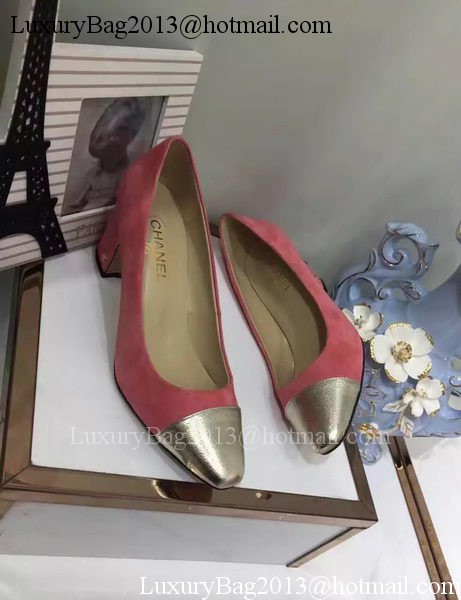 Chanel 60mm Leather Pump CH2076 Pink