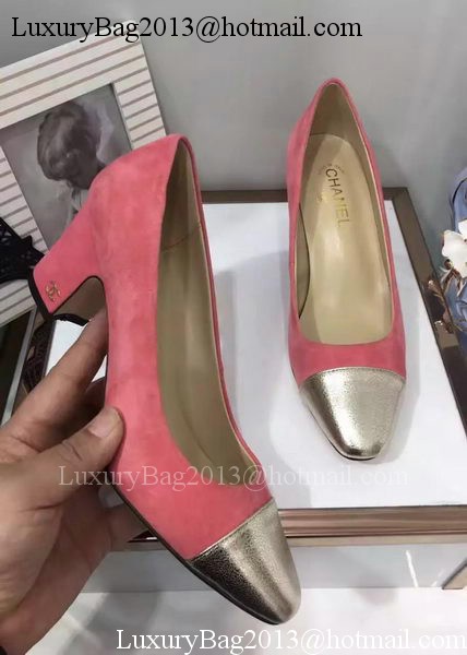 Chanel 60mm Leather Pump CH2076 Pink