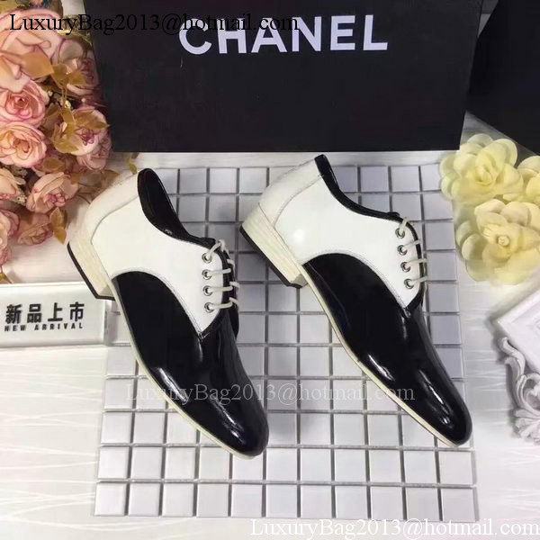 Chanel Casual Shoes Leather CH2059 Black