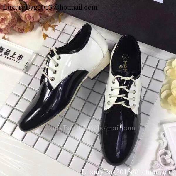 Chanel Casual Shoes Leather CH2059 Black