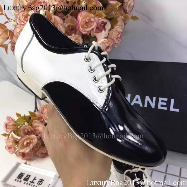 Chanel Casual Shoes Leather CH2059 Black