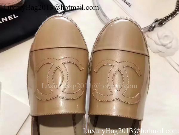 Chanel Casual Shoes Leather CH2089 Apricot