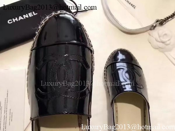 Chanel Casual Shoes Leather CH2089 Black