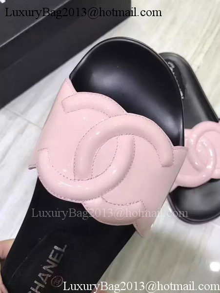 Chanel Slipper Leather CH2091 Pink