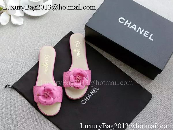 Chanel Slipper Leather CH2098 Rose