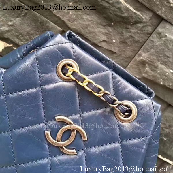 Chanel Hobo Bag Original Sheepskin Leather A92994 Blue