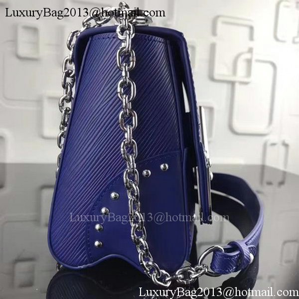 Louis Vuitton Epi Leather TWIST MM M42364 Blue