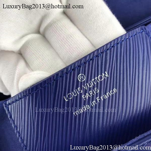 Louis Vuitton Epi Leather TWIST MM M42364 Blue