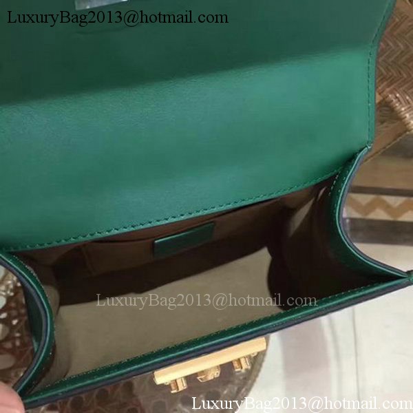 Gucci Padlock Gucci Signature Mini Shoulder Bag 409487 Green