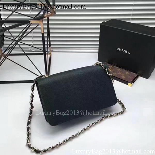 Chanel Flap Shoulder Bag Calfskin Leather CHA1811 Green