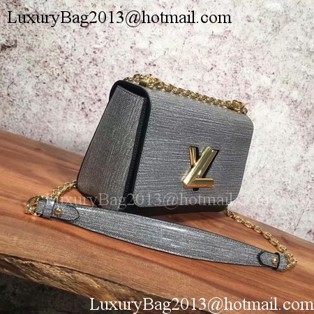 Louis Vuitton Epi Leather TWIST MM M42359 Grey&Black