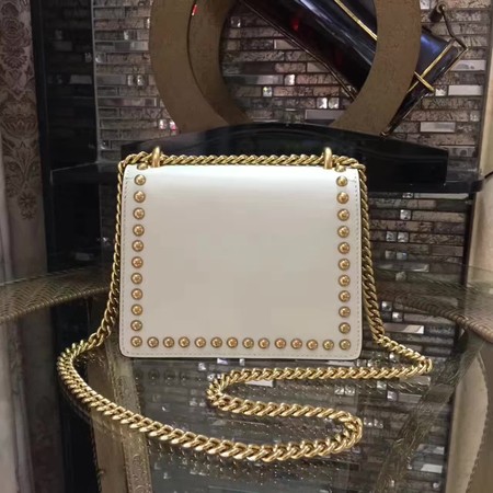 Gucci Dionysus Blooms Original Leather Shoulder Bag 421970 White