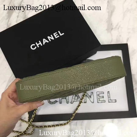 Boy Chanel Flap Bag Original Cannage Pattern CHA3369 Khaki