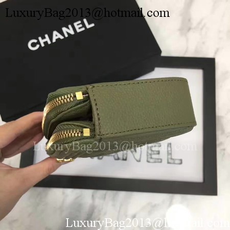 Boy Chanel Flap Bag Original Cannage Pattern CHA3369 Khaki