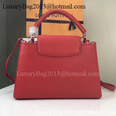 Louis Vuitton Original Leather CAPUCINES BB M54419 Red