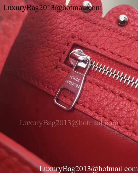 Louis Vuitton Original Leather CAPUCINES BB M54419 Red