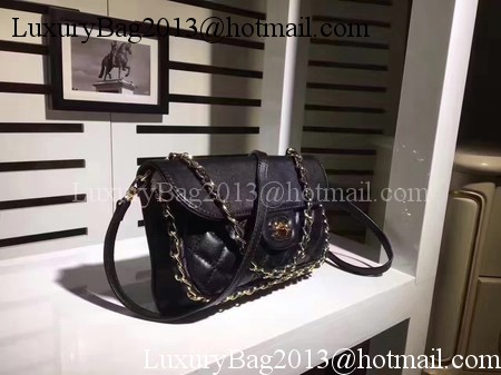 Chanel Classic Flap Bag Sheepskin Leather CHA8006 Black