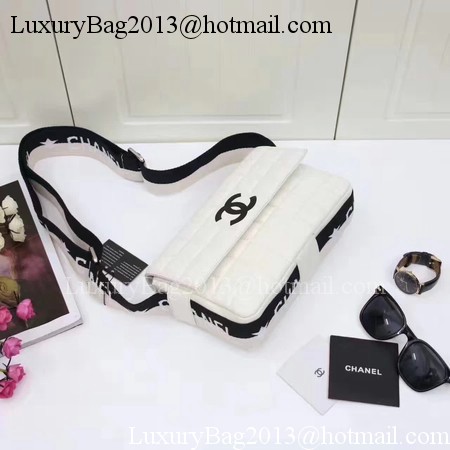 Chanel Flap Shoulder Bag Sheepskin Leather CHA8956 White