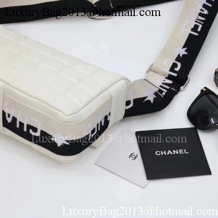 Chanel Flap Shoulder Bag Sheepskin Leather CHA8956 White