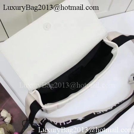 Chanel Flap Shoulder Bag Sheepskin Leather CHA8956 White