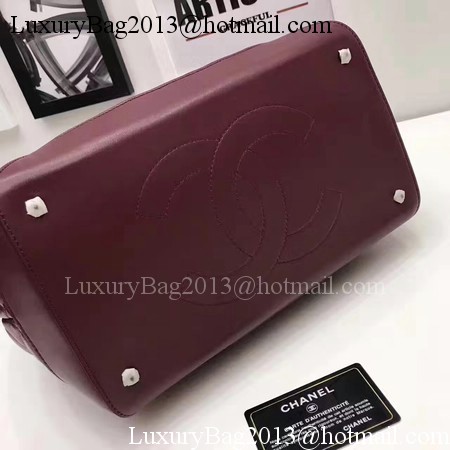 Chanel Shoulder Bag Original Sheepskin Leather A56987 Wine