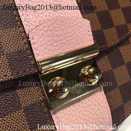 Louis Vuitton Damier Ebene Canvas WIGHT N64419 Pink